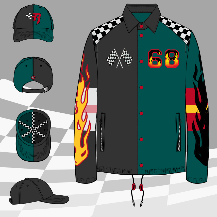 Fashion Design vector sketch